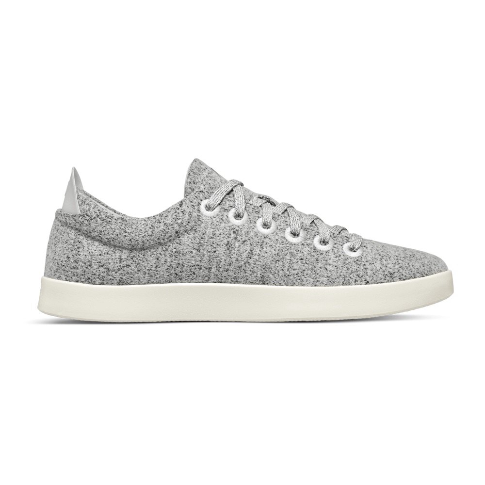 Allbirds Men\'s Wool Pipers - Sneakers Grey - ZRG173596